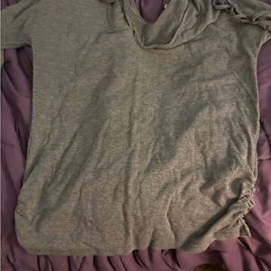 Women’s Heather Gray Short Sleeve Top